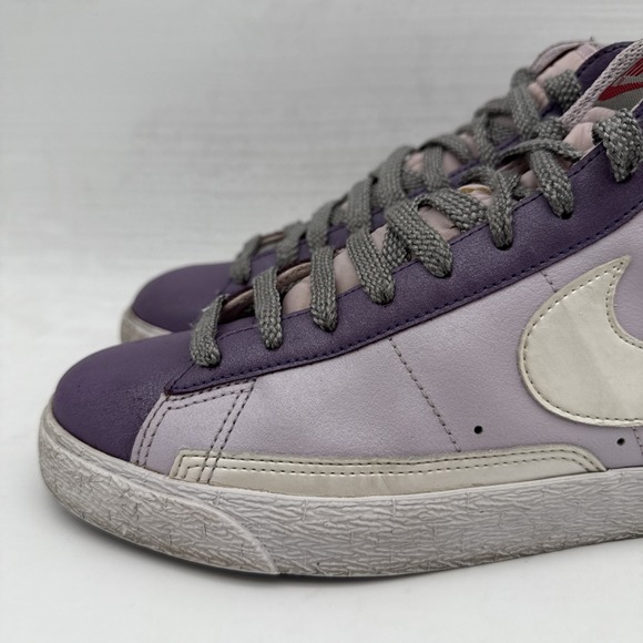 Nike Blazer High 317808-511 Women Purple/White Athletic Sneaker 2009 Size US 9 - Picture 15 of 16